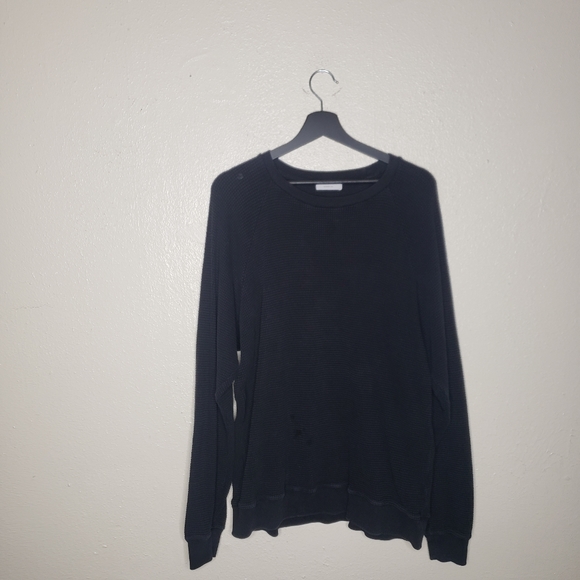 John Elliott Other - John Elliott Season Ten Folsom Thermal Black Long Sleeve Shirt